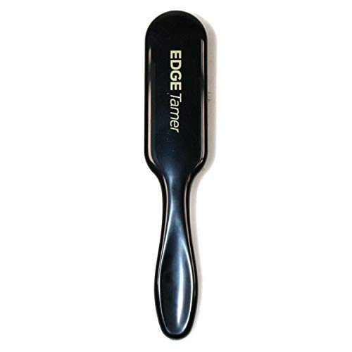 Denman Edge Tamer (Black) for taming fly-aways, smoothing, adding gloss & shine and controlling frizz - D92