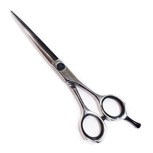 SSC043 Professional Tachi Stainless Steel Cutting Barber Dressing Sharp Scissors Trimming Razor Edge Shears for Home Saloon Barber 6" Inch Salon Scissors Hair Line 23.5X8.5X1.5 CM Koki Story