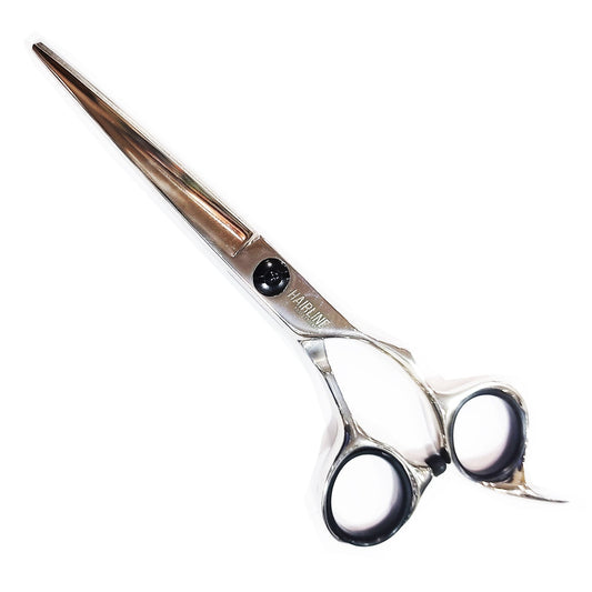 SSC044 Professional Shoto Stainless Steel Cutting Barber Dressing Sharp Scissors Trimming Razor Edge Shears for Home Saloon Barber 5.5" Inch Salon Scissors Hair Line 23.5X8.5X1.5 CM Koki Story