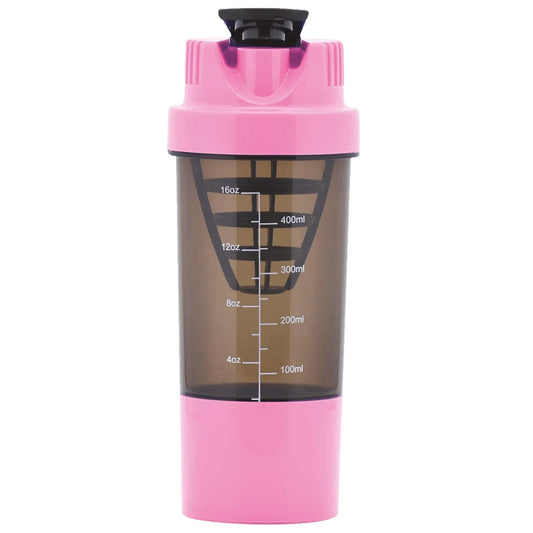 BL 324 SM Shake Mix Protein Shaker Gym Bottle with Compartment 500ml Shakers OZOMAX Koki Story