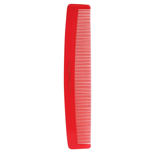 SL0103 Professional Large Handmade Regular Hair Dressing Comb, Fine Tooth, Hand Crafted Hair Comb for Daily Styling, 22.5 Cm_Fuchsia Pink Hair Combs Scarlet Line 23.5X5X1 CM Koki Story